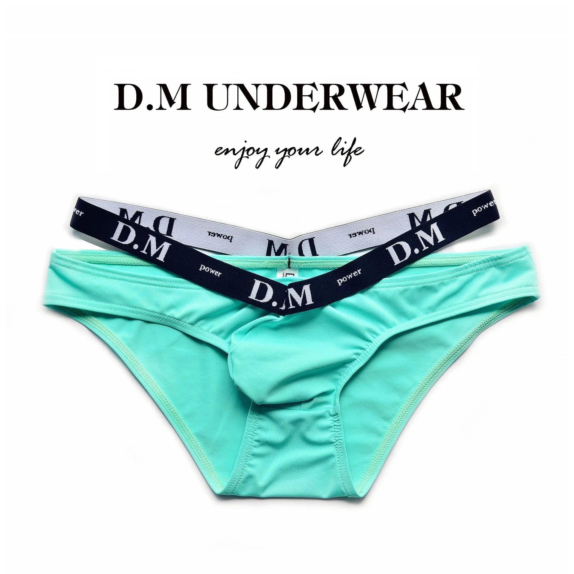 D.M Men's Underwear Low Waist Sexy brief D.M UNDERWEAR