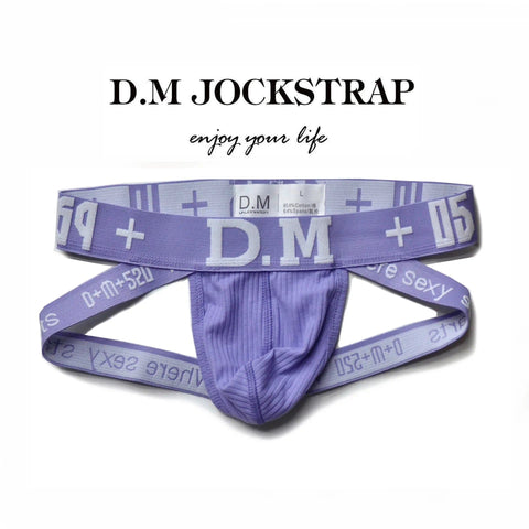 D. M Men's Low Waist Sexy Jockstrap D.M UNDERWEAR