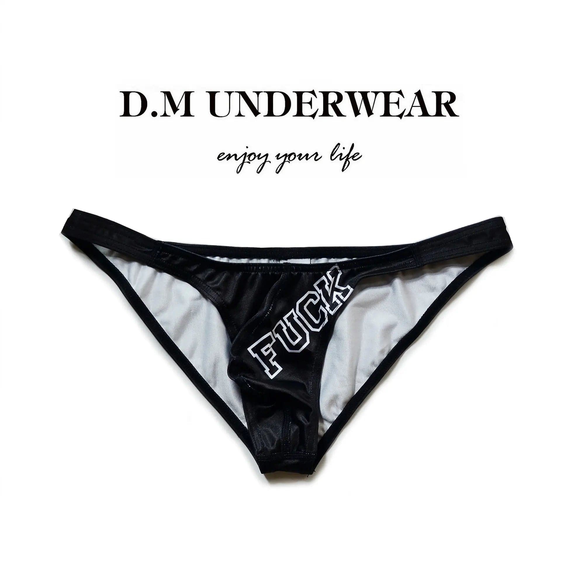 D.M Men's Underwear Triangle Polyester D.M UNDERWEAR
