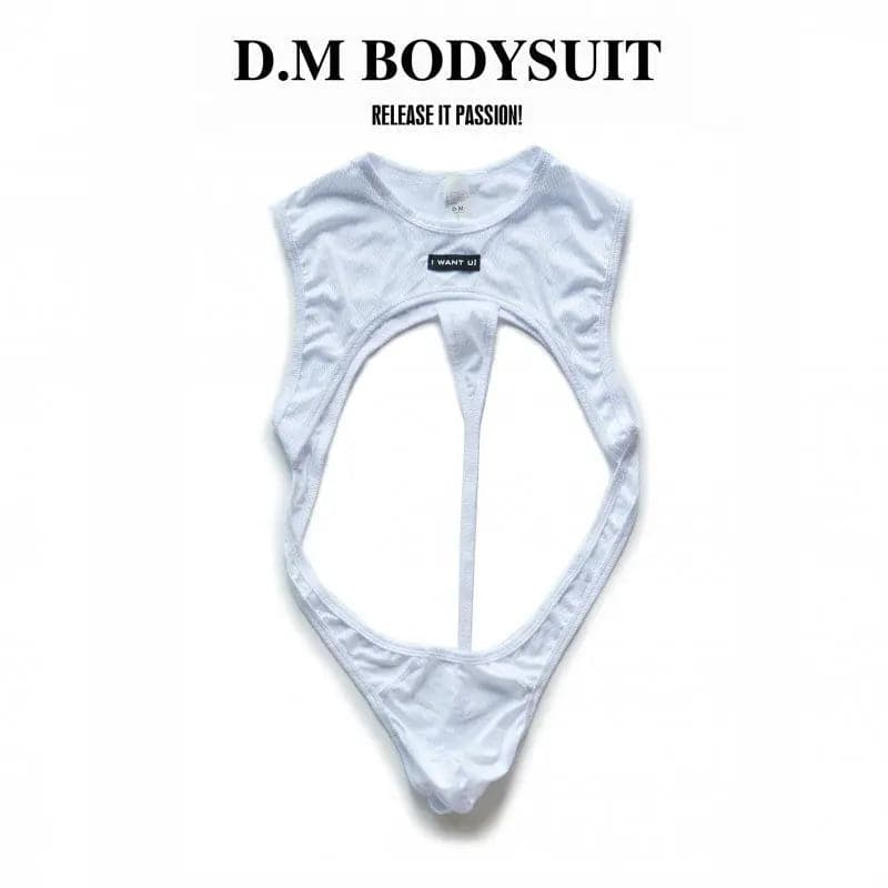 D.M Sexy Siamese Thong Letters D.M UNDERWEAR