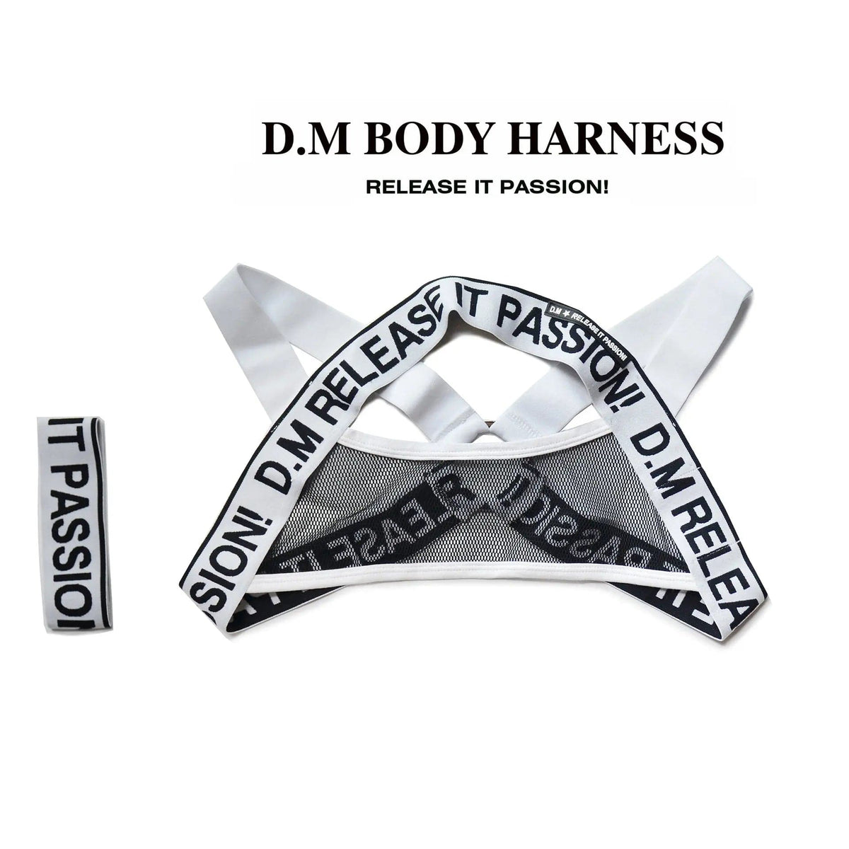 D.M Men's Shoulder Strap Letters Sexy D.M UNDERWEAR