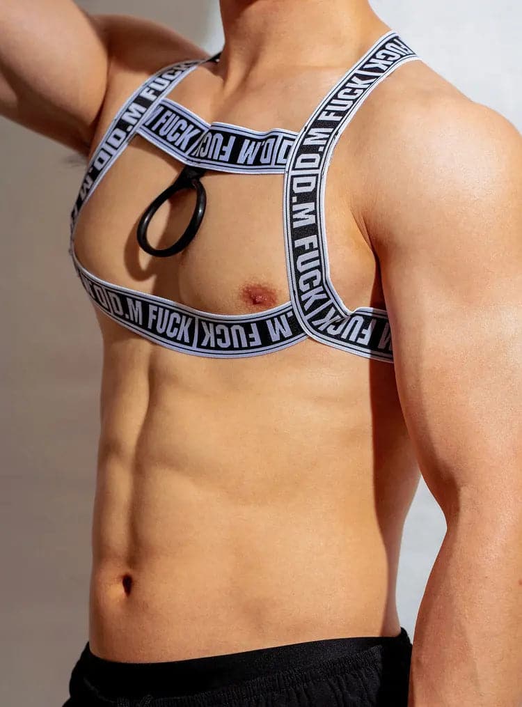 D.M Men's Binding Bandage Fitness Show Muscle Chest Strap D.M UNDERWEAR