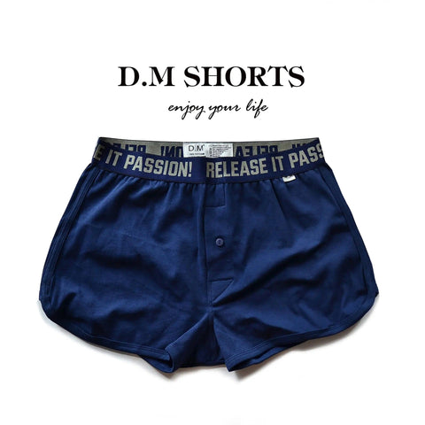 D.M Men's Boxer Briefs Home Shorts D.M UNDERWEAR