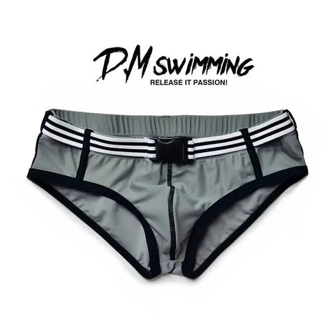 D.M Men's Swim Briefs Sexy Personality D.M UNDERWEAR