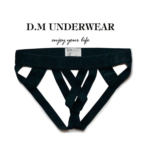 D.M Men's Underwear Letter T-Back D.M UNDERWEAR