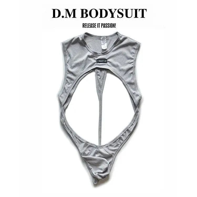 D.M Sexy Siamese Thong Letters D.M UNDERWEAR