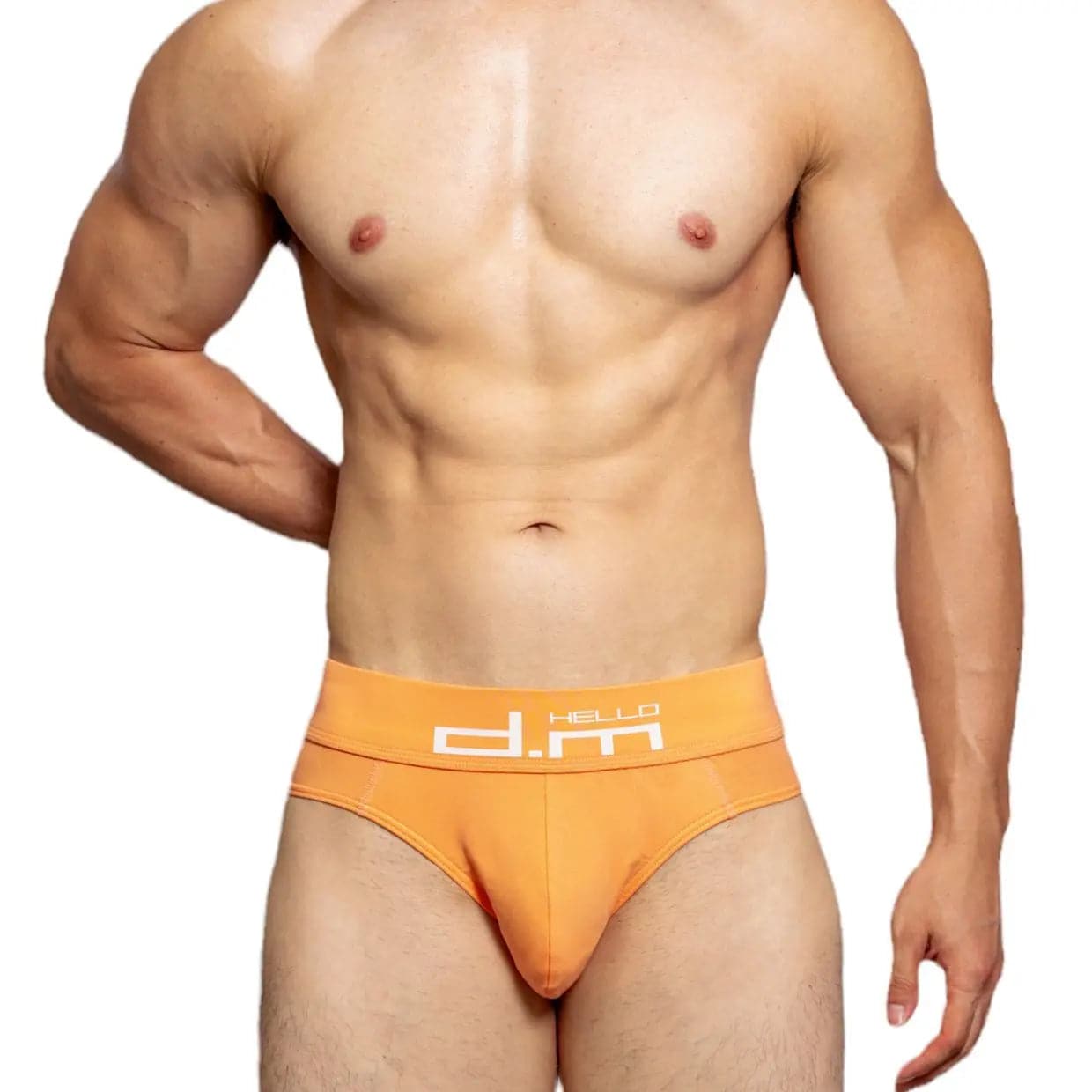 D.M Briefs Men's Letters Low Waist Sexy D.M UNDERWEAR