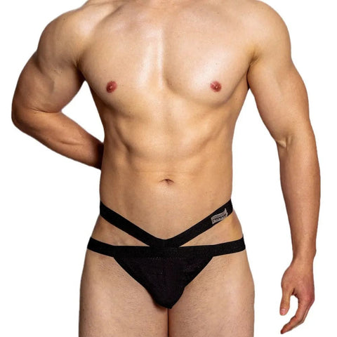 D.M Men's Underwear Sexy Low Waist Thong D.M UNDERWEAR