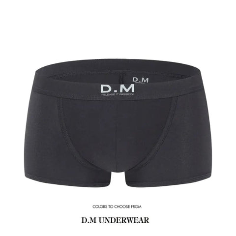D.M Men's Boxer Briefs Nylon Breathable D.M UNDERWEAR