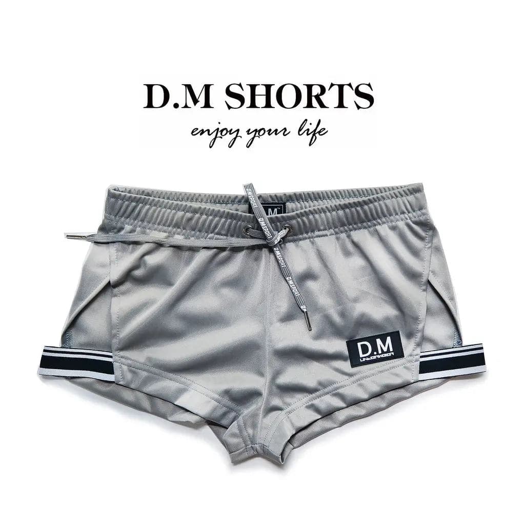 D.M Men's Boxers Home Pants Low Waist Sexy D.M UNDERWEAR